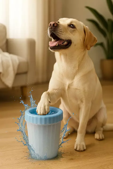 Lavadora De Patas Antiviral para Perros y Gatos – Limpieza Segura y Práctica - comprar online