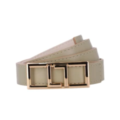 Cinto Feminino Luz Da Lua Reversível Verde e Bege - 35001084