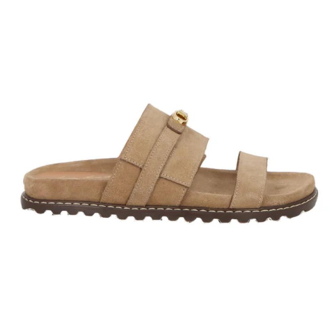 Chinelo Feminino Luiza Barcelos Papete Bege Fendi - 123502