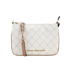 Bolsa Feminina Jorge Bischoff Monograma Branca Off - 0186