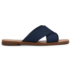 Chinelo Feminino Jorge Bischoff Slide Gorgurão Marinho J1039