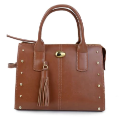 Bolsa Feminina Ana Capri Tote Marrom - C500