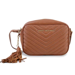 Bolsa Feminina Jorge Bischoff Clutch Marrom - JBGF00446