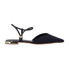 Sapatilha Feminina Luz Da Lua Slingback Azul Netuno - 8024