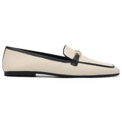 Mocassim Feminino Jorge Bischoff Loafer Branco Off J22274013