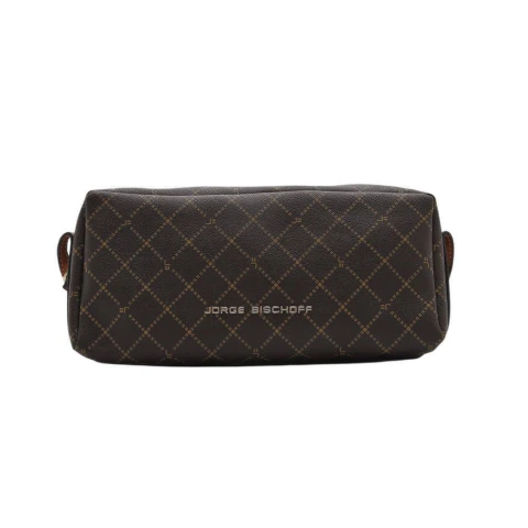 Bolsa Feminina Jorge Bischoff Monograma Marrom - JBGF
