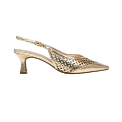 Sapato Feminino Loucos e Santos Slingback Dourado - L197