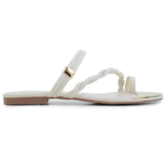 Chinelo Feminino Luz Da Lua Saara Panna Bege - 5312