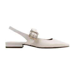 Sapato Feminino Jorge Bischoff Slingback Bege - J1753