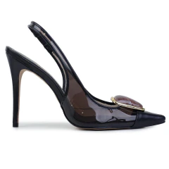 Scarpin Feminino Cecconello Slingback Preto - 3082