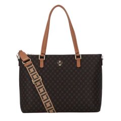 Bolsa Feminina Luz Da Lua Shopping Marrom Mocca - 2000