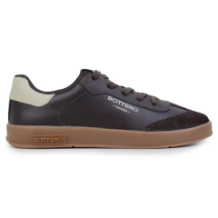 Tênis Feminino Bottero Sneakers Couro Marrom Café - 3649