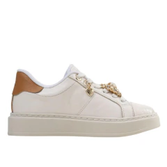 Tênis Feminino Jorge Bischoff Casual Bege - J1878