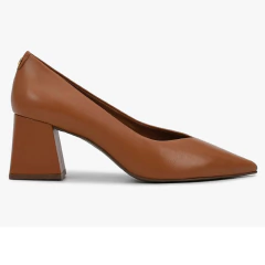Sapato Feminino Loucos e Santos Scarpin Marrom - L199