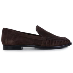 Mocassim Feminino Carrano Suede Ganache Marrom - 8710