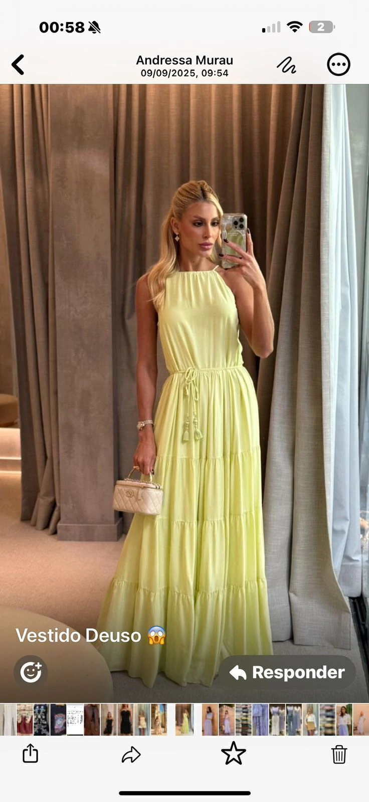 VESTIDO DAY BY DAY LIMA