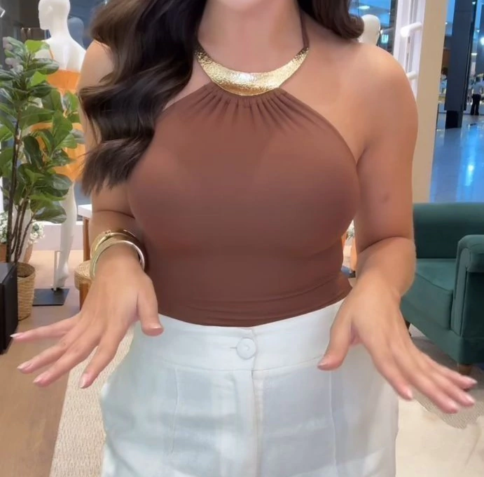 BODY NAJILA MARROM P