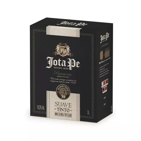 Tinto Suave Jota Pe - Bag 3 litros