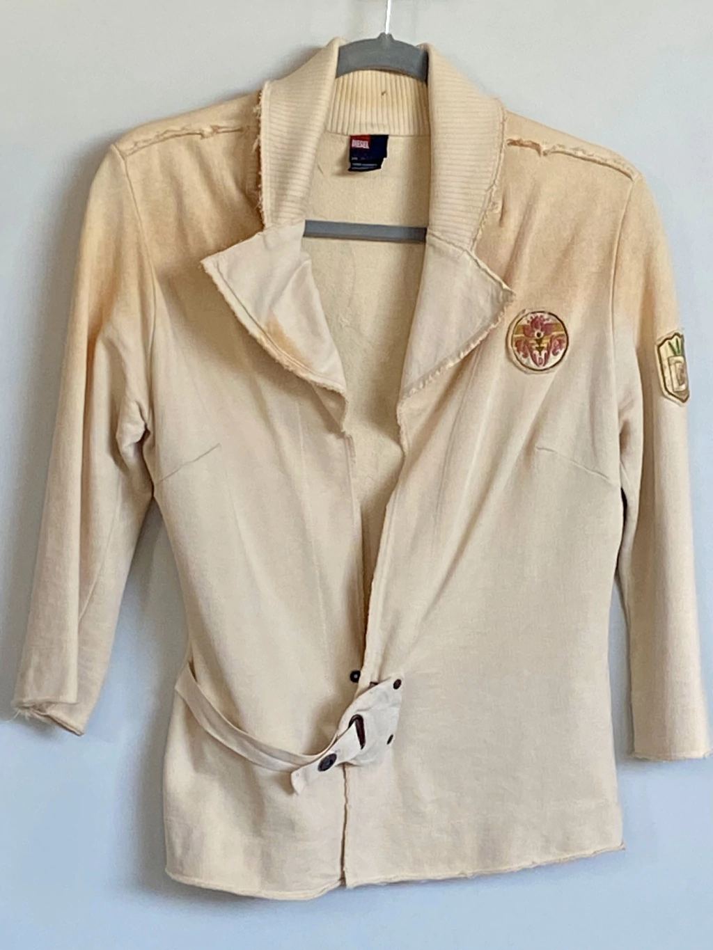 Jaqueta DIESEL degradê com Aplicações