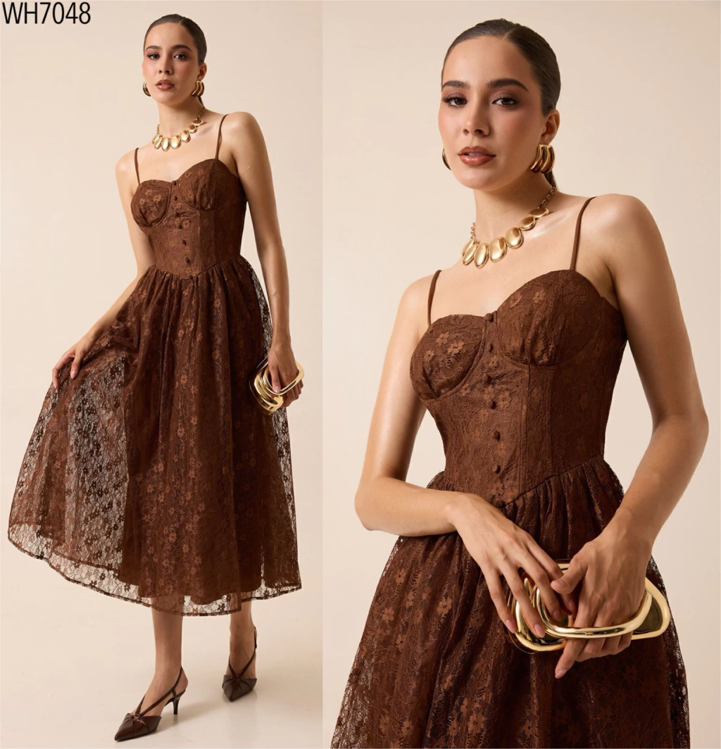 VESTIDO ENCAJE PREMIUM