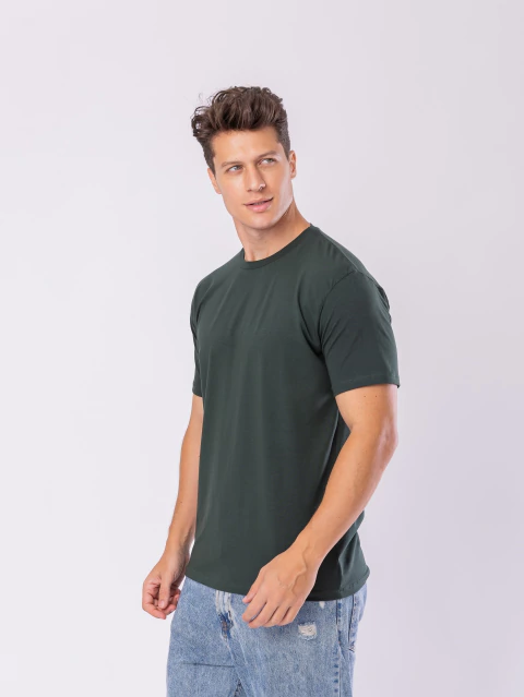Camiseta Verde Kingly Algodão Pima