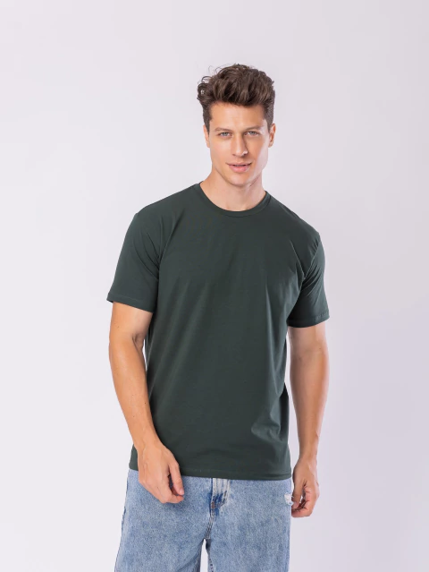 Camiseta Verde Kingly Algodão Pima