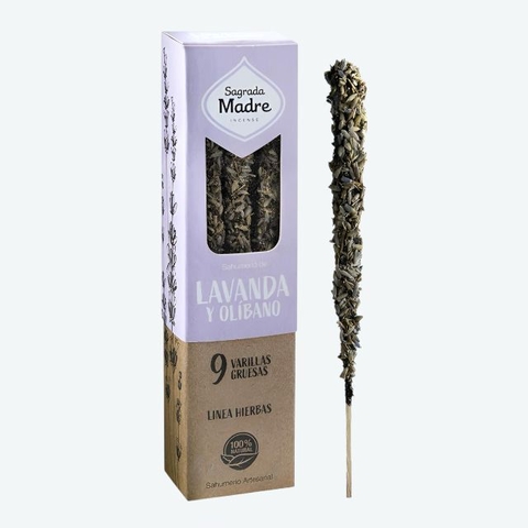 SAGRADA MADRE Sahumerios Lavanda y Olíbano - comprar online