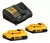 Kit 2 Baterias 20V Max 2,0Ah com Carregador Bivolt DCB203C2-BR DeWalt - comprar online