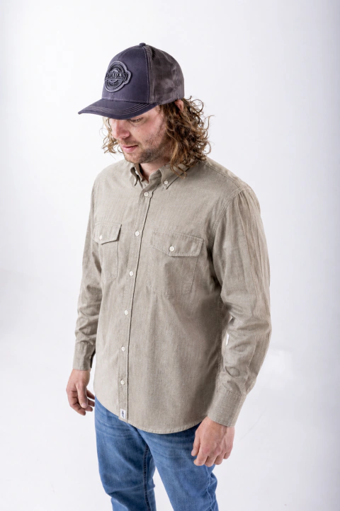 Camisa Punto Maní Secado Rapido Stone