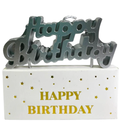 Vela Letrero Happy Birthday - comprar en línea