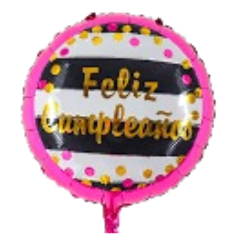 Globo Metalizado de Feliz Cumpleaños - comprar en línea