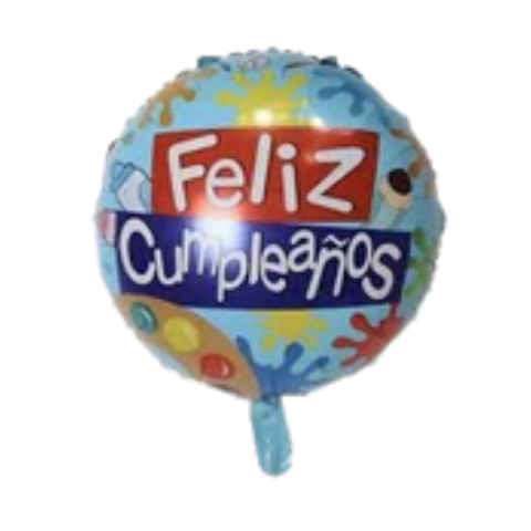 Globo Metalizado de Feliz Cumpleaños