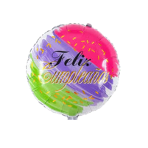 Globo Metalizado de Feliz Cumpleaños - comprar en línea