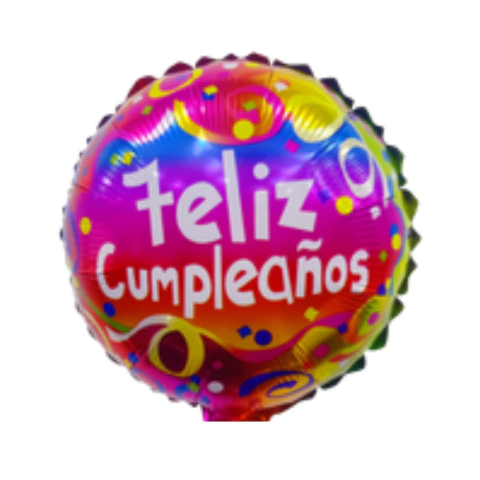 Globo Metalizado de Feliz Cumpleaños en internet