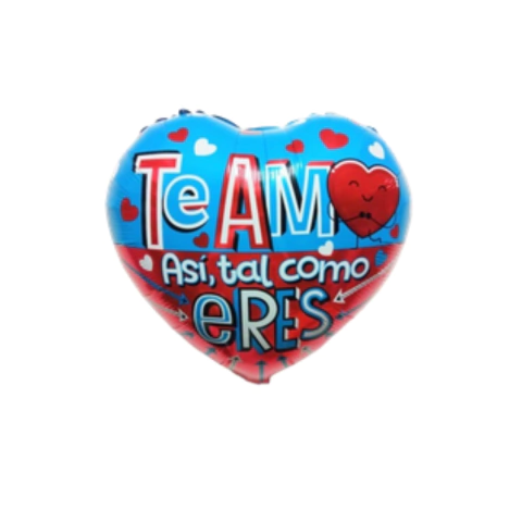 Globo Metalizado de Amor - 18 Pulgadas