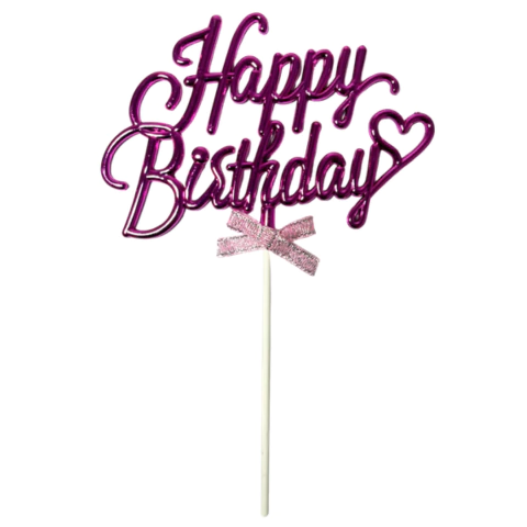 Topper Happy Birthday - tienda en línea