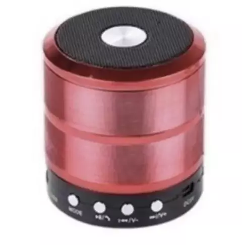 Caixa de som bluetooth Ws-887 mini caixa com usb