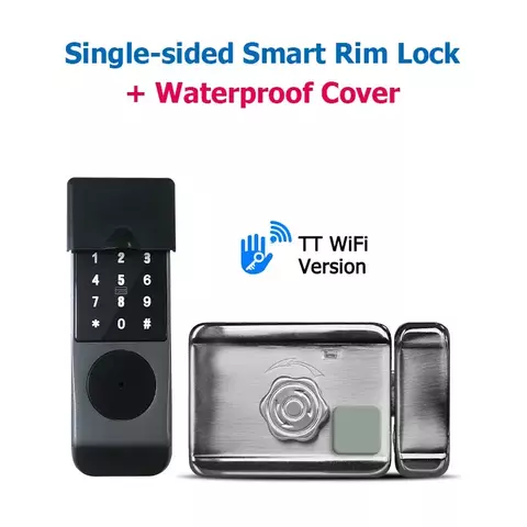 Brasil ttlock versão wifi construído na gateway impressão digital à prova dw