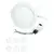Pack x6 de Paneles LED Redondos para Incrustar de 6W Luz Blanca - comprar en línea