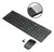 Combo Teclado Numérico K-06 Negro Mouse Óptico Inalámbrico USB