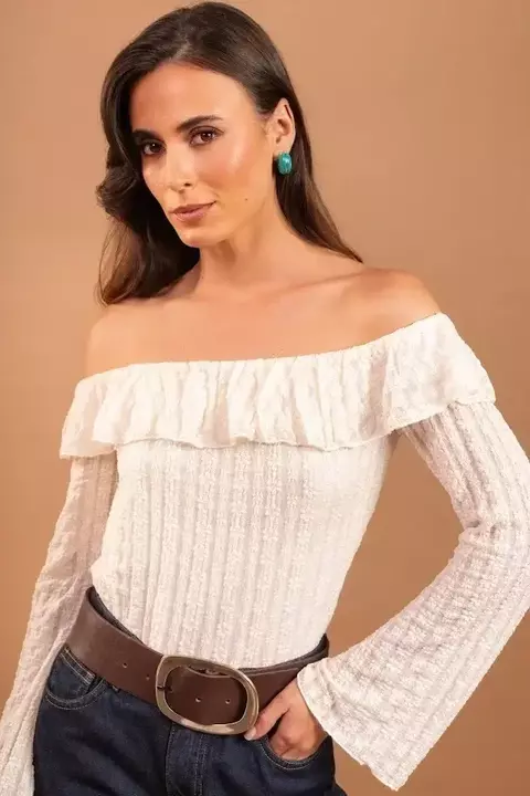 BLUSA CLARA RENDA - comprar online