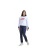 Moletom Lee® Gola Careca Off White Feminino - comprar online