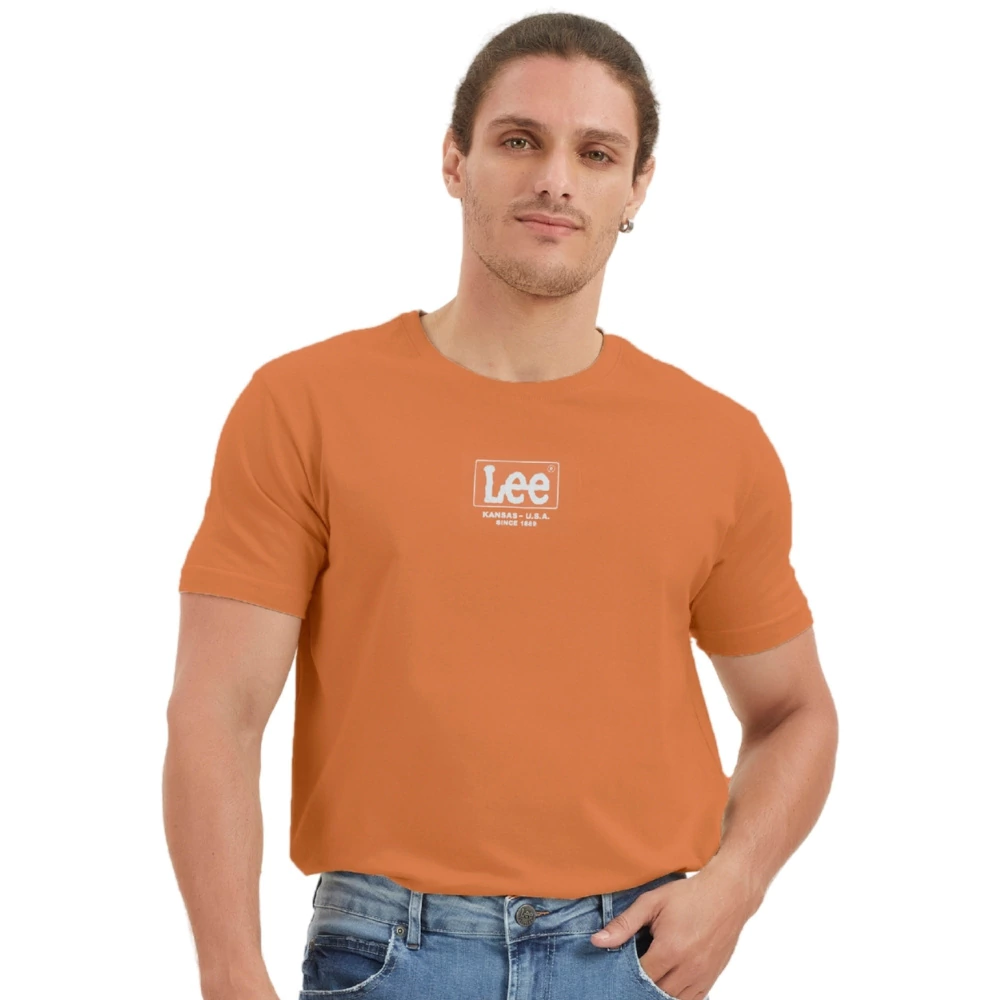 lee Camiseta Lee® Laranja Masculina - Comprar em Lee Jeans