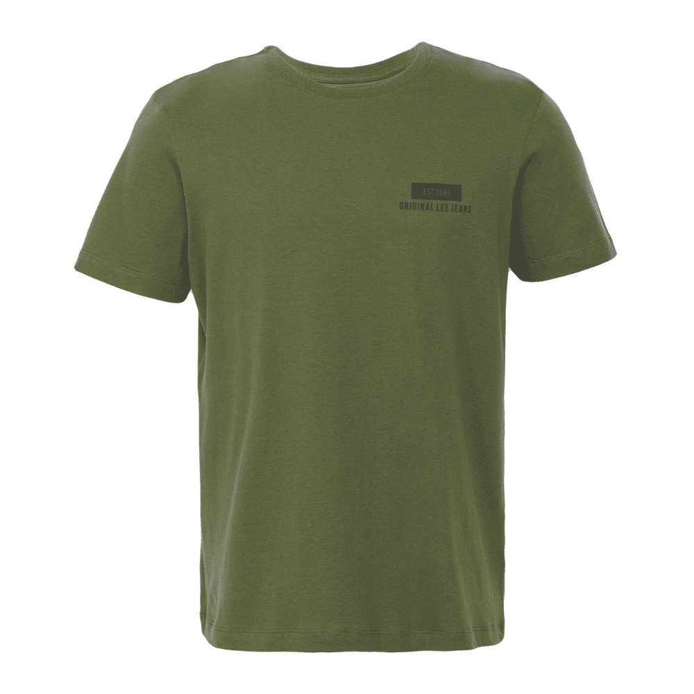 lee☆ Camiseta Lee® Verde Masculina - Comprar em Lee Jeans
