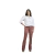Moletom feminino gola careca off - comprar online