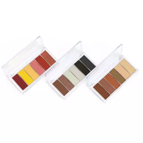 Paleta de Sombras 6 Cores Matte e Metálica