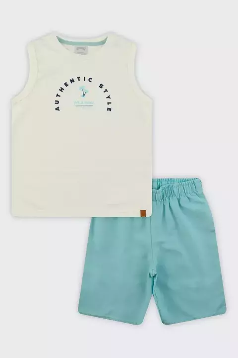 Conjunto regata Alakazoo authentic off white - tamanho 08 - comprar online