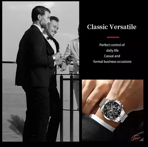 - ? **"Elegância Esportiva: Va Va Voom Quartzo Masculino"**