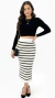 Saia Midi em Tricot Modal - comprar online