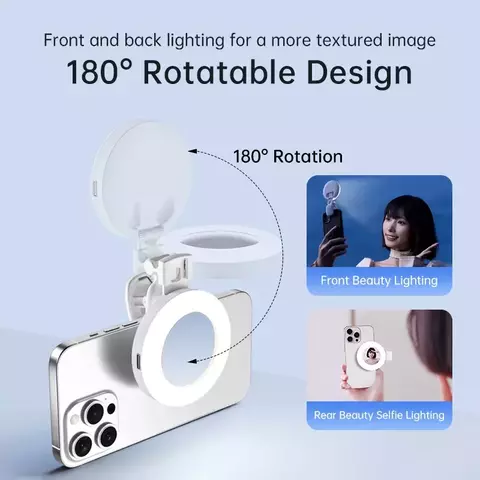 LED De bolso Selfie Light: Ilumine suas fotos com praticidade e estilo! - comprar online